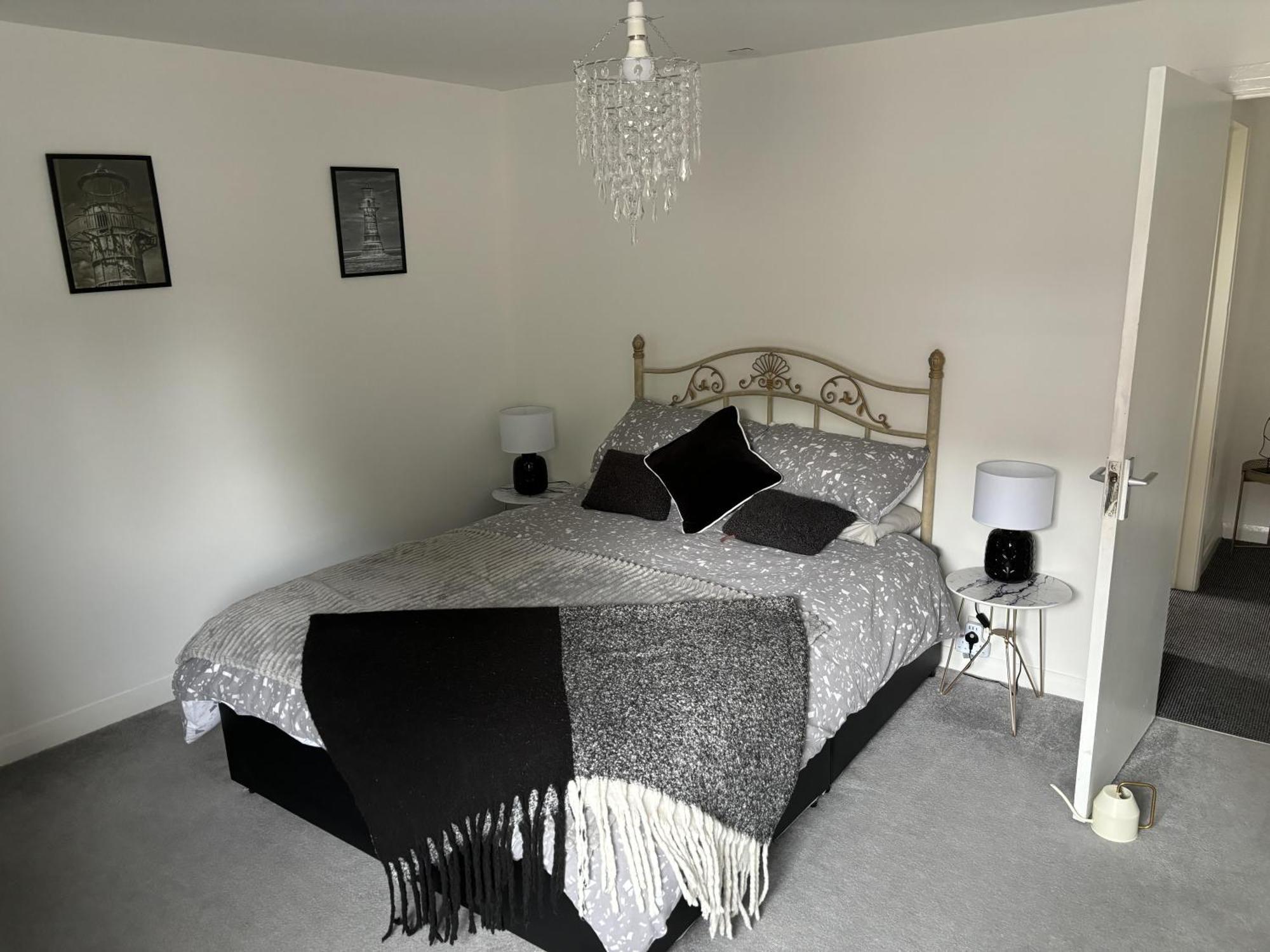 2 Bed-Sleeps 4-Sea View-Pet Friendly-Parking Apartment Llanelli Exterior foto